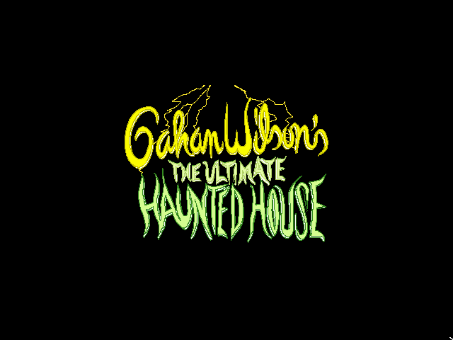 Title screen of Gahan Wilson's The Ultimate Haunted House
