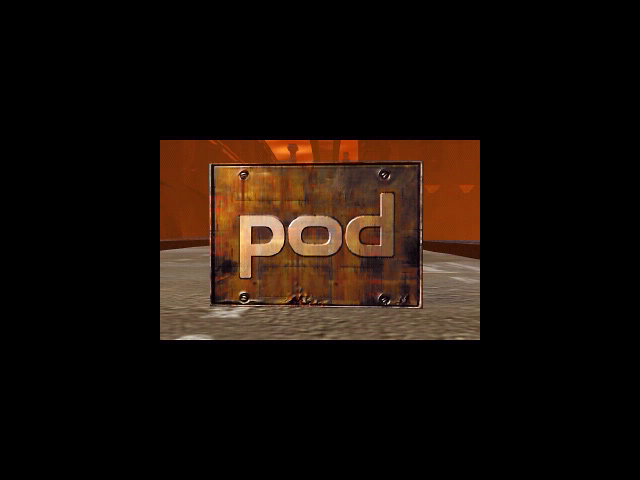 Title screen of POD: Back to Hell