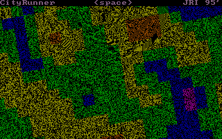 Title screen of CityRunner