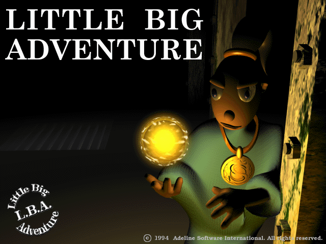 Title screen of Relentless: Twinsen's Adventure