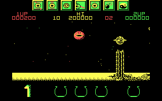Gameplay of Wizball