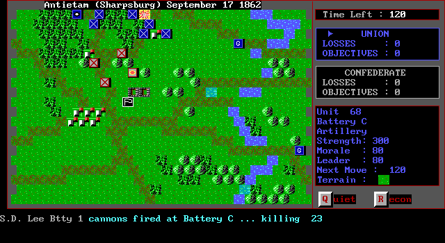 Gameplay of Civil War Battleset