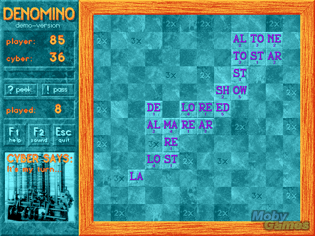 Gameplay of Denomino