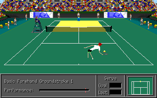 Gameplay of World Tour Tennis