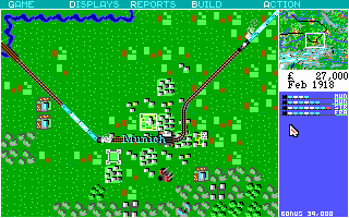 Gameplay of Sid Meier's Railroad Tycoon