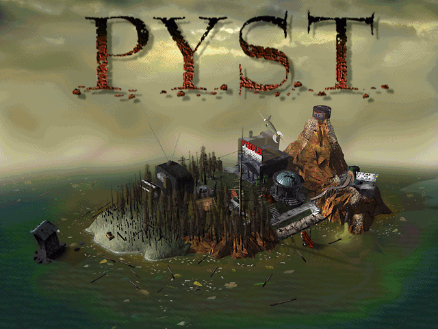 Title screen of Pyst
