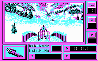Gameplay of Downhill Challenge