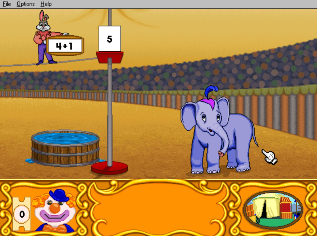 Gameplay of Math Rabbit Deluxe Version 2.0