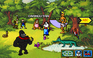 Gameplay of Ping and Kookys Cuckoo Zoo