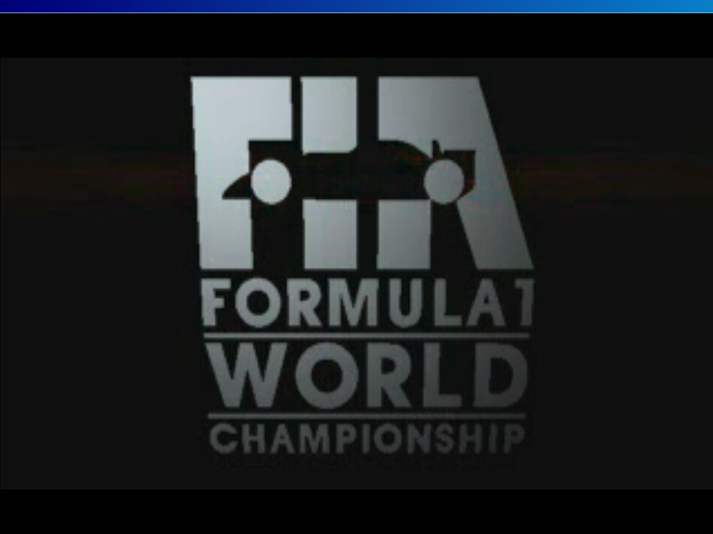Title screen of Formula 1