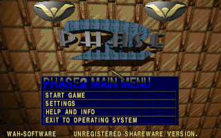 Title screen of Phase2