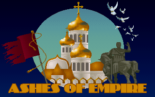Title screen of Ashes of Empire