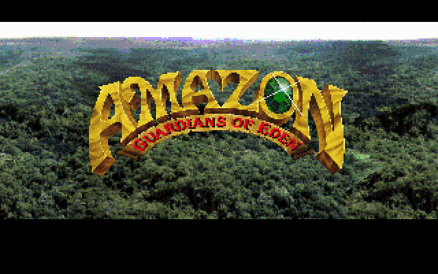 Title screen of Amazon: Guardians of Eden