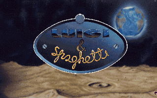 Title screen of Luigi & Spaghetti
