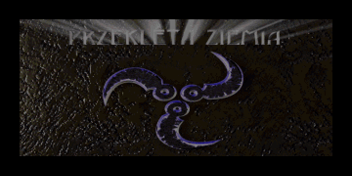 Title screen of Przekleta Ziemia