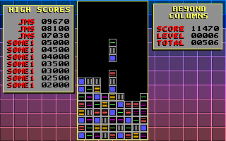 Gameplay of Beyond Columns