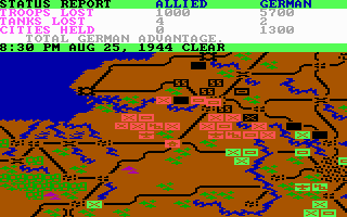 Gameplay of Crusade in Europe