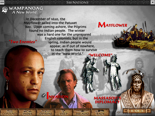 Gameplay of Microsoft 500 Nations
