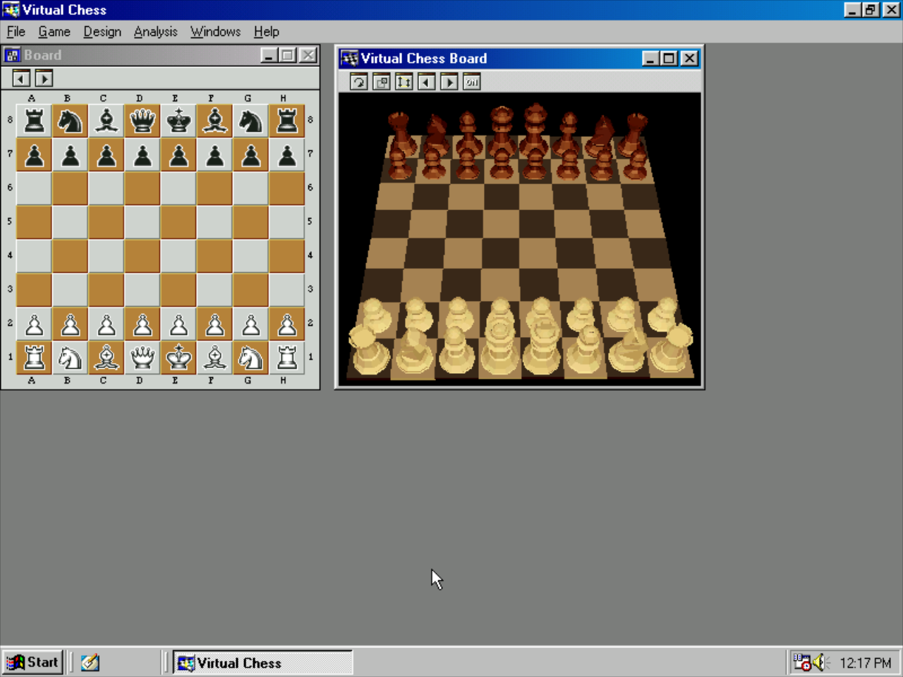 Gameplay of Virtual Chess Platinum