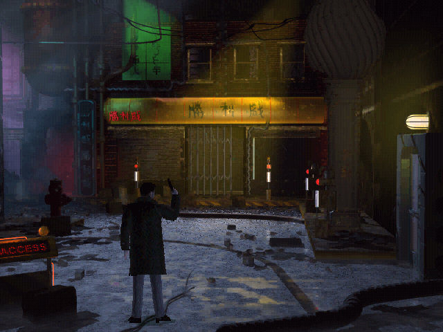 Gameplay of Blade Runner (Virgin Interactive)