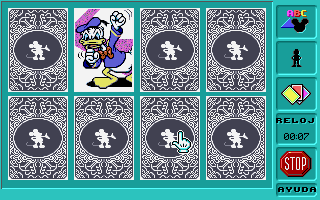 Gameplay of Mickey's Memory Challenge