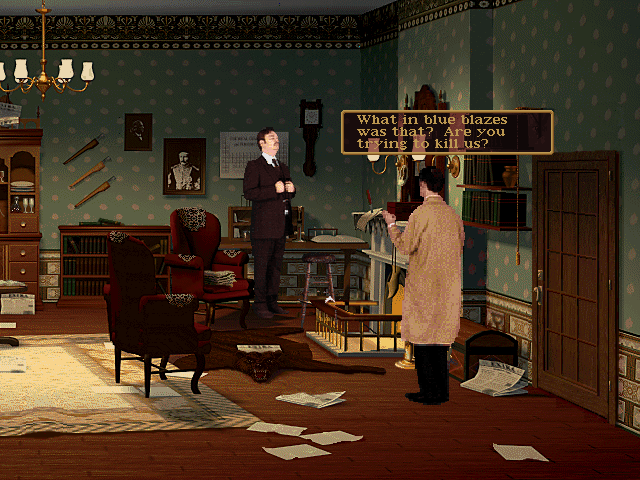 Gameplay of The Lost Files of Sherlock Holmes: The Case of the Rose Tattoo