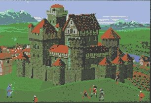 Title screen of Stronghold