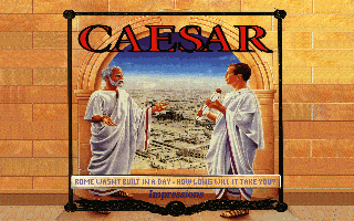 Title screen of Caesar