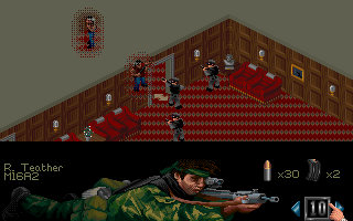 Gameplay of Sabre Team