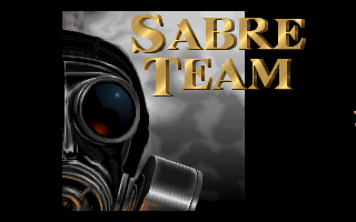 Title screen of Sabre Team