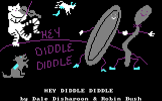 Title screen of Hey Diddle Diddle