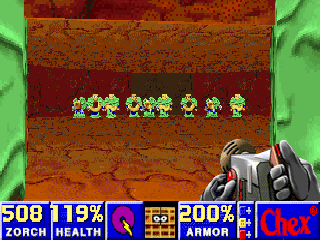 Gameplay of Chex Quest