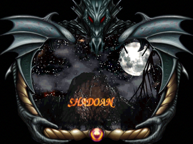 Title screen of Kingdom II: Shadoan