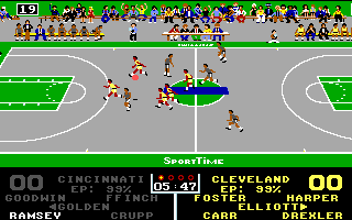 Gameplay of Omni-Play Basketball