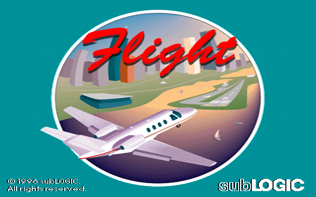 Title screen of Flight Light Plus