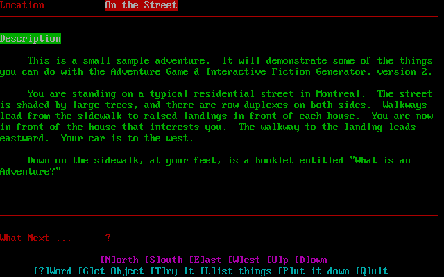 Gameplay of A Quick Run Around the House