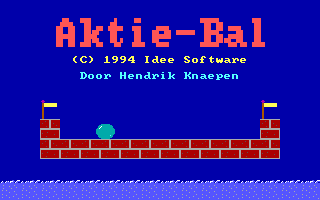 Title screen of Aktie-bal