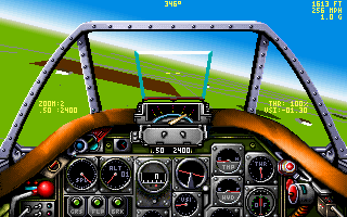 Gameplay of Chuck Yeager's Air Combat