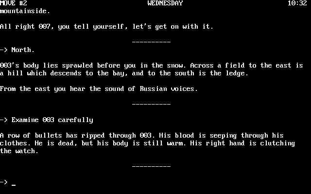 Gameplay of James Bond 007: A View to a Kill