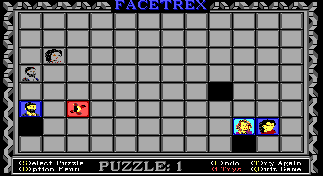 Gameplay of Facetrex