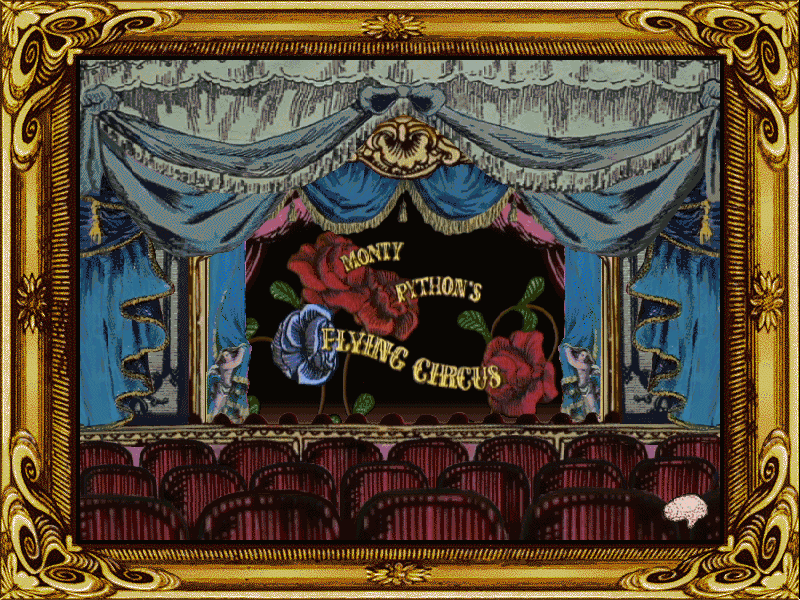 Title screen of Monty Python's Complete Waste of Time