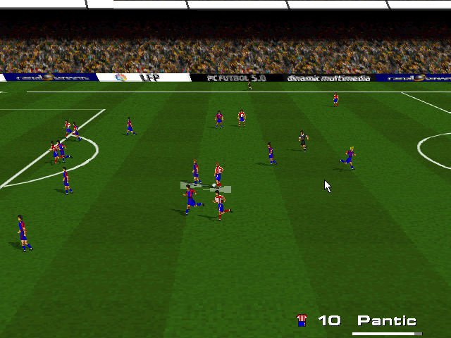 Gameplay of PC Futbol 5.0