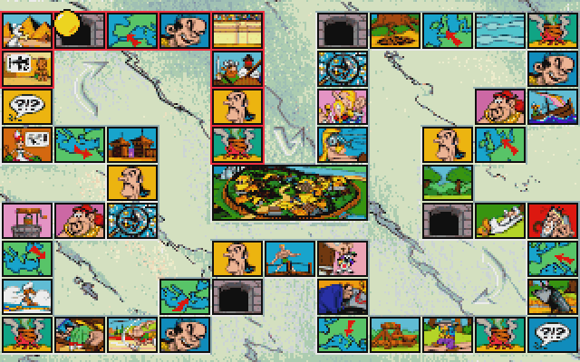 Gameplay of Astérix: Caesar's Challenge