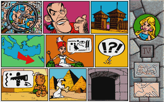 Gameplay of Astérix: Caesar's Challenge