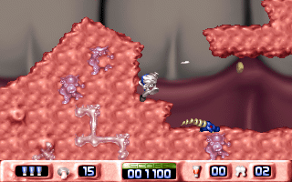 Gameplay of Aro and Elmi Fighting the Bacteria Gang