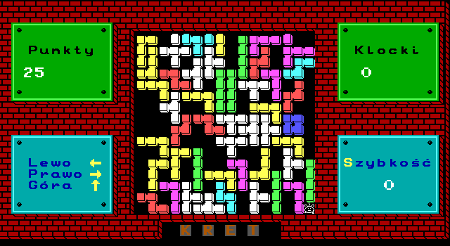 Title screen of Kret