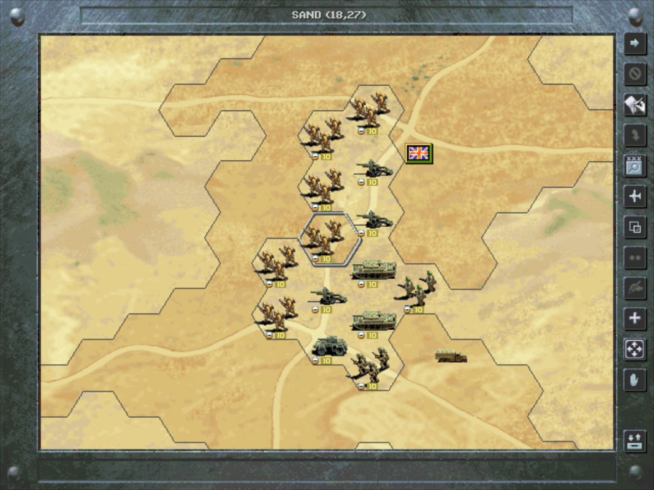 Gameplay of Panzer General II