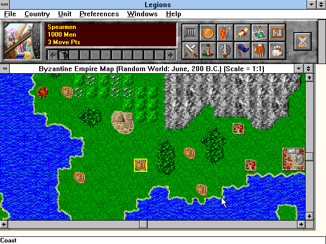 Gameplay of Legions