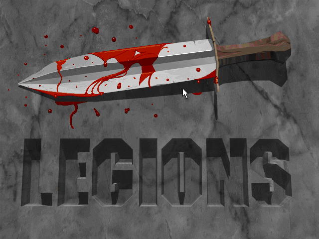Title screen of Legions