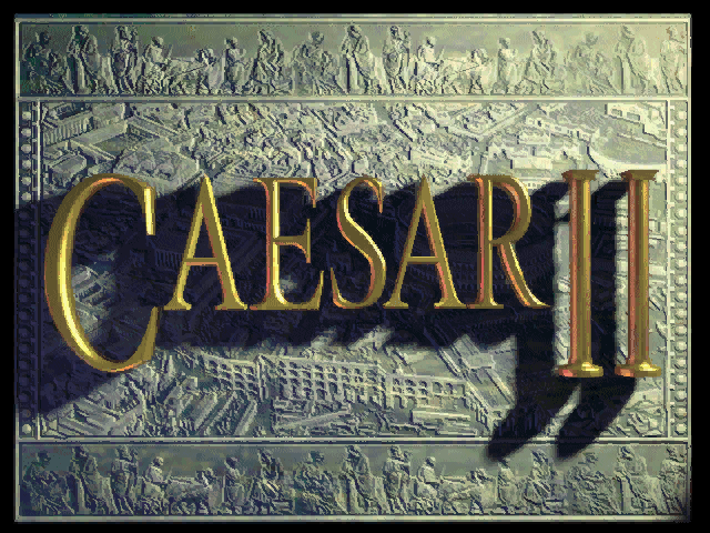 Title screen of Caesar II